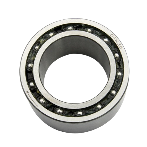 GFK overrunning clutch used in conveyor systems