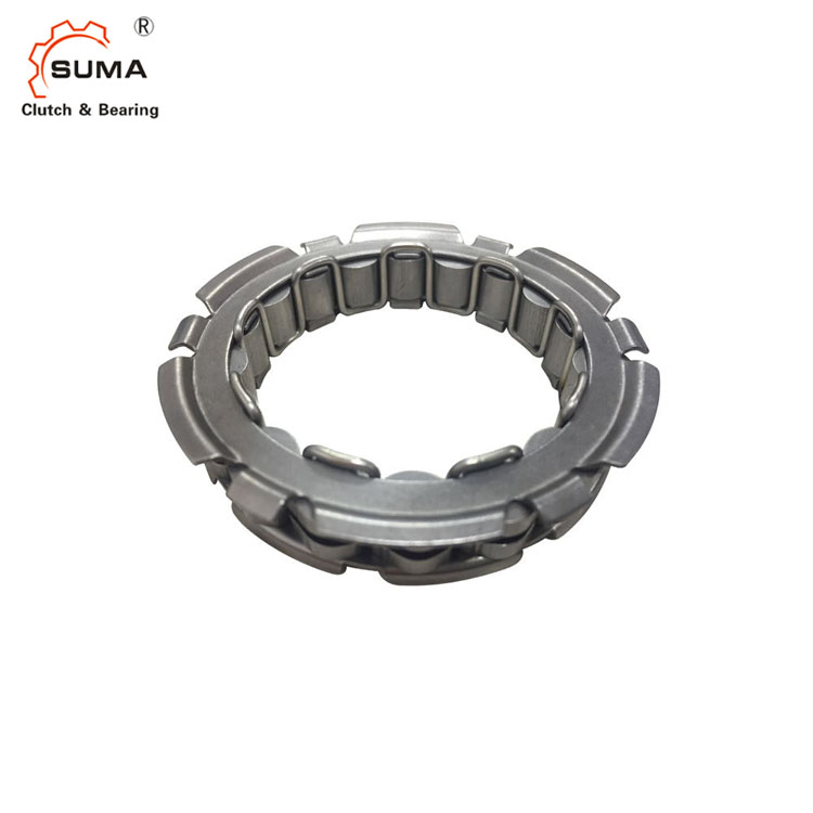 Durable FWD overrunning bearing used in machinery drives